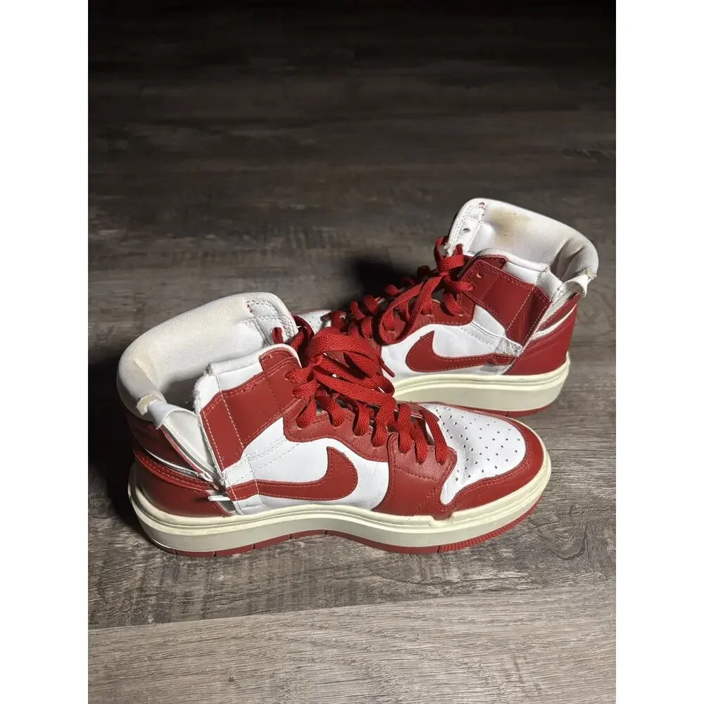 Nike Air Jordan 1 Elevate High Women’s 8 Red White Platform DN3253-116 - Picture 3 of 5
